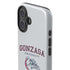 Gonzaga University Collegiate Text iPhone 16 Impact Case