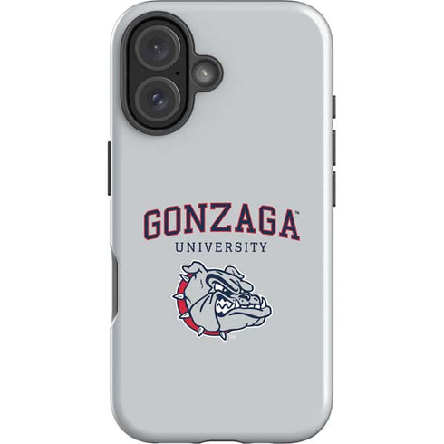 Gonzaga University Collegiate Text iPhone 16 Plus Impact Case