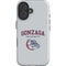 Gonzaga University Collegiate Text iPhone 16 Plus Impact Case