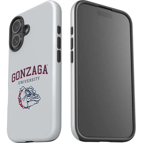 Gonzaga University Collegiate Text iPhone 16 Plus Impact Case