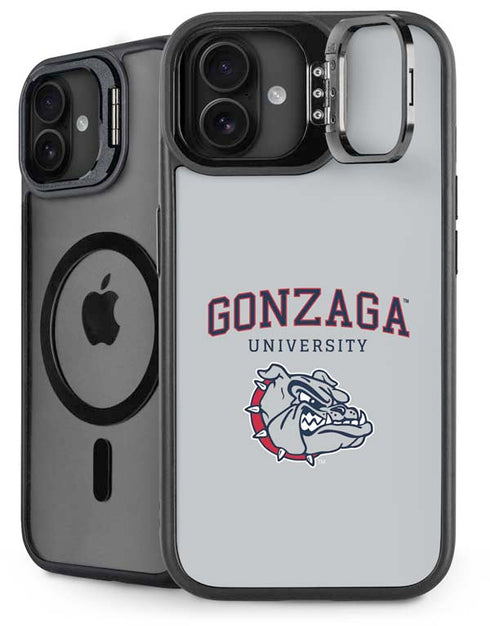 Gonzaga University Collegiate Text iPhone 16 Plus Kickstand Case
