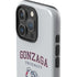 Gonzaga University Collegiate Text iPhone 16 Pro Impact Case