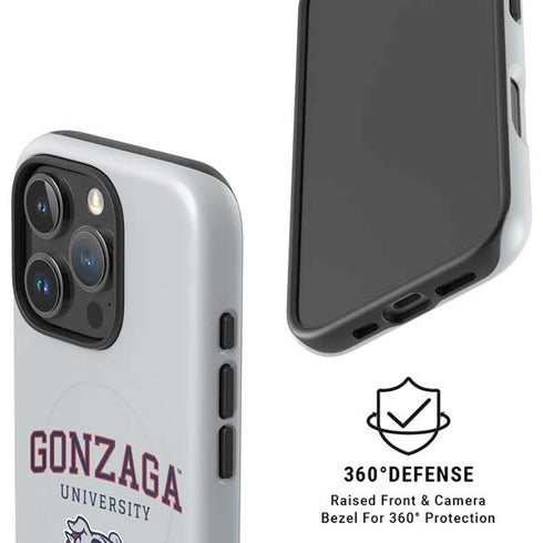 Gonzaga University Collegiate Text iPhone 16 Pro Magsafe Impact Case