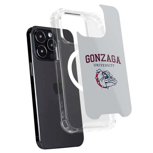 Gonzaga University Collegiate Text iPhone 16 Pro Max MagSafe Case