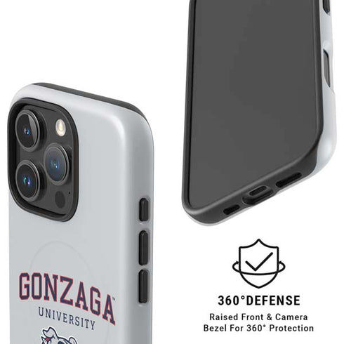 Gonzaga University Collegiate Text iPhone 16 Pro Max Magsafe Impact Case