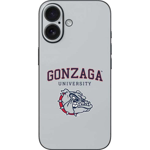 Gonzaga University Collegiate Text iPhone 16 Skin