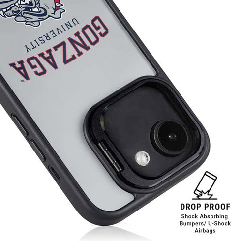 Gonzaga University Collegiate Text iPhone 16e Kickstand Case