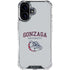 Gonzaga University Collegiate Text iPhone 17 Clear Case