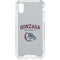 Gonzaga University Collegiate Text iPhone XS Clear Case