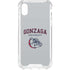 Gonzaga University Collegiate Text iPhone XS Clear Case