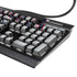 Gonzaga University Collegiate Text K95 RGB PLATINUM Mechanical Gaming Keyboard Skin