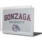 Gonzaga University Collegiate Text MacBook Cases