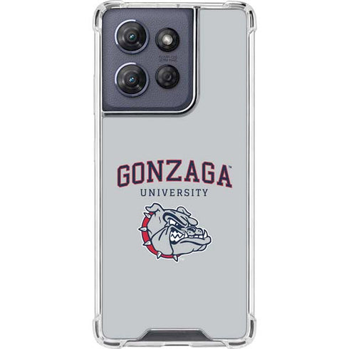 Gonzaga University Collegiate Text Moto G 5G (2025) Clear Case
