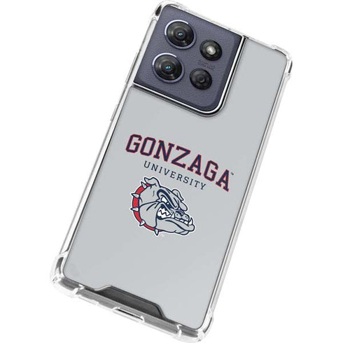 Gonzaga University Collegiate Text Moto G Power 5G (2025) Clear Case