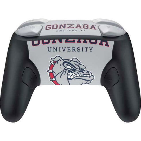Gonzaga University Collegiate Text Nintendo Switch 2 (2025) Pro Controller Skin
