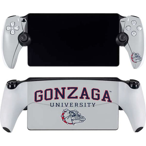 Gonzaga University Collegiate Text PlayStation Portal Remote Player Skin