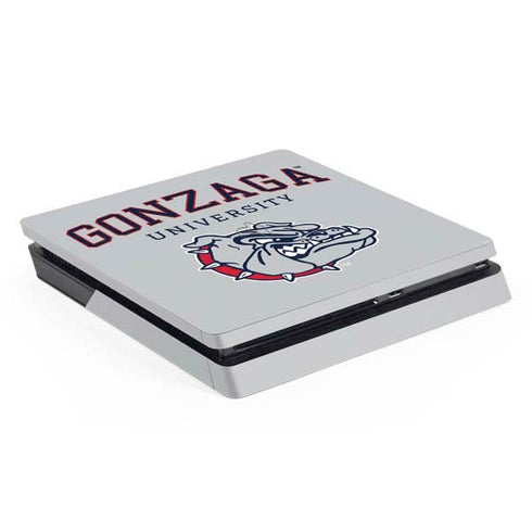 Gonzaga University Collegiate Text PlayStation PS4 Skins