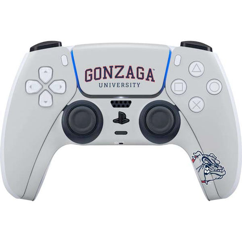 Gonzaga University Collegiate Text PlayStation PS5 Skins