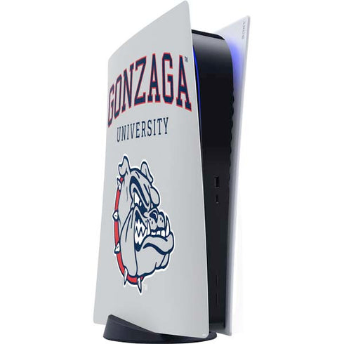 Gonzaga University Collegiate Text PlayStation PS5 Skins