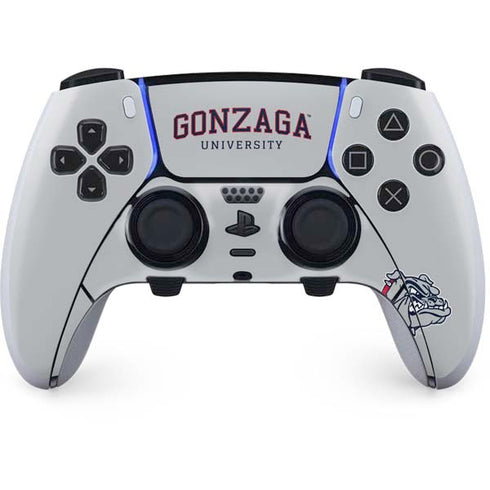 Gonzaga University Collegiate Text PS5 DualSense Edge Pro Controller Skin