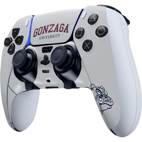 Gonzaga University Collegiate Text PS5 DualSense Edge Pro Controller Skin