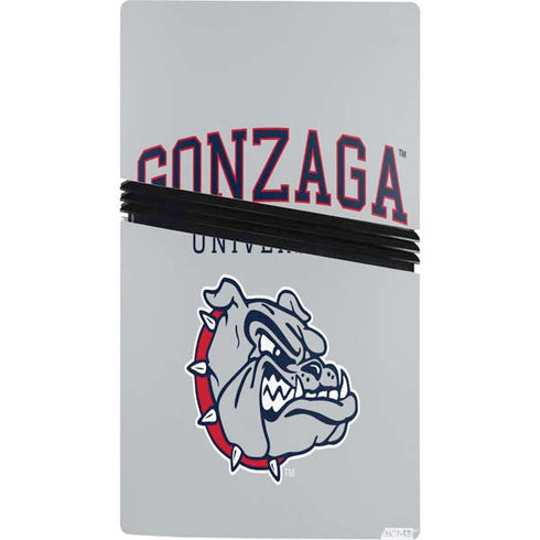 Gonzaga University Collegiate Text PS5 Pro Console Skin