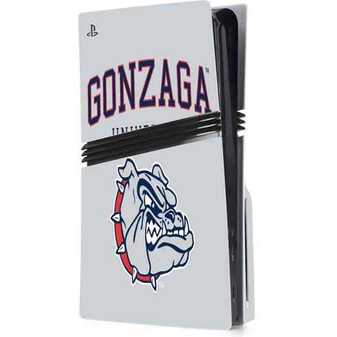 Gonzaga University Collegiate Text PlayStation PS5 Skins