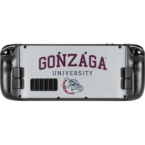 Gonzaga University Collegiate Text Steam Deck Handheld Gaming Computer OLED Skin