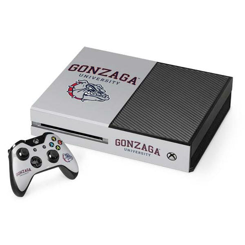 Gonzaga University Collegiate Text Xbox One Skins