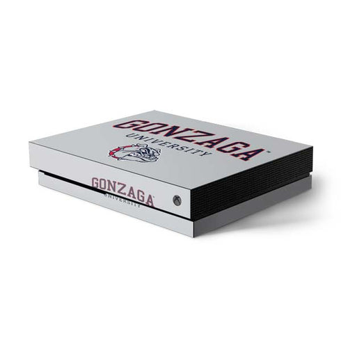 Gonzaga University Collegiate Text Xbox One Skins