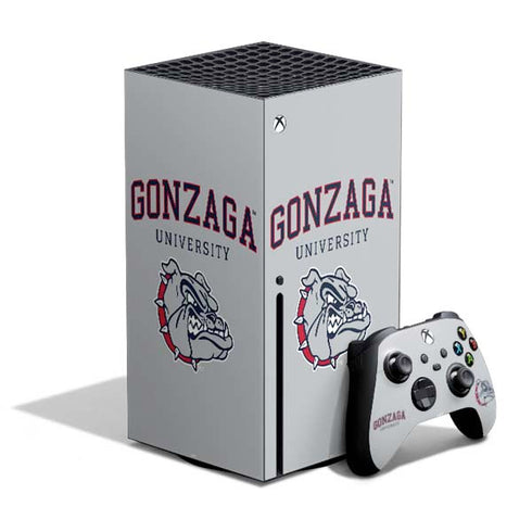 Gonzaga University Collegiate Text Xbox Series X Skins