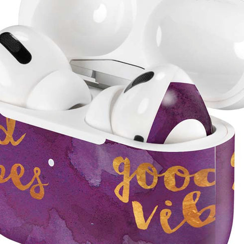 Good Vibes AirPods Skins