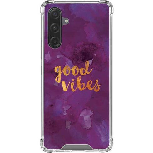 Good Vibes Galaxy A17 Clear Case