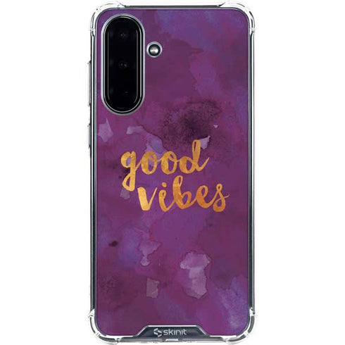 Good Vibes Galaxy A36 5G Clear Case