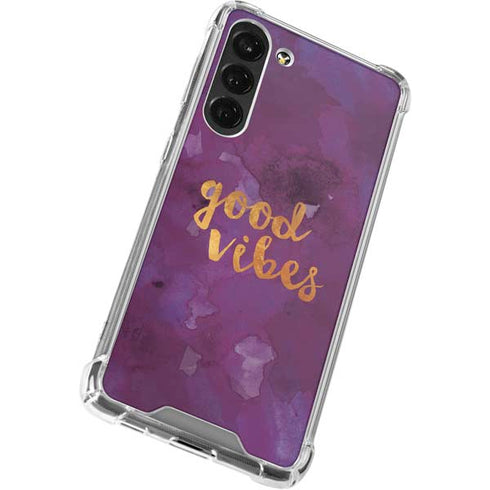 Good Vibes Galaxy S24 FE Clear Case