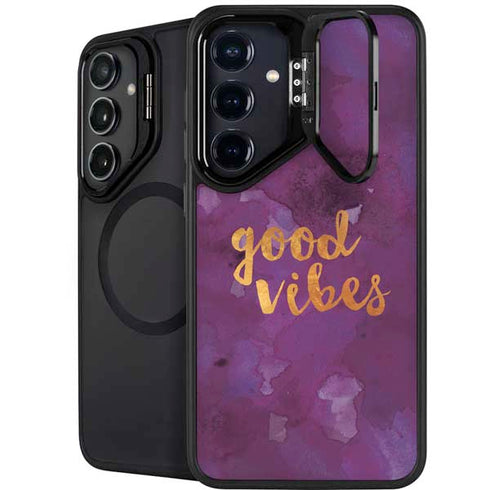Good Vibes Galaxy S24 FE Kickstand Case