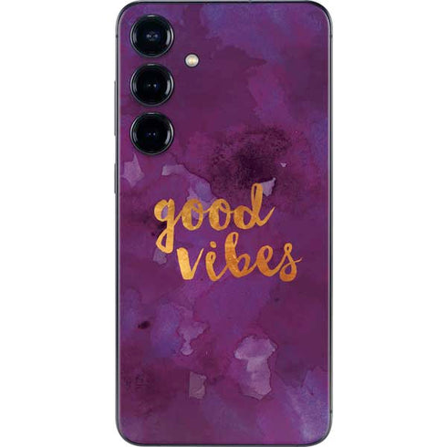 Good Vibes Galaxy S24 Skin