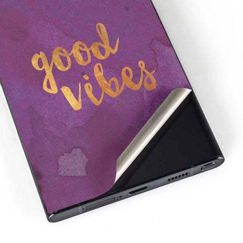 Good Vibes Galaxy S25 Ultra Skin
