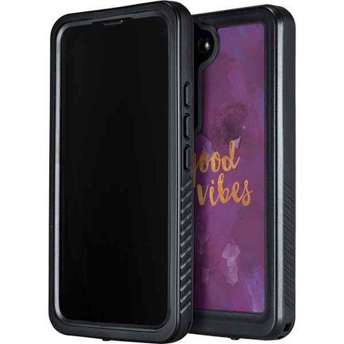 Good Vibes Galaxy S24 Waterproof Case