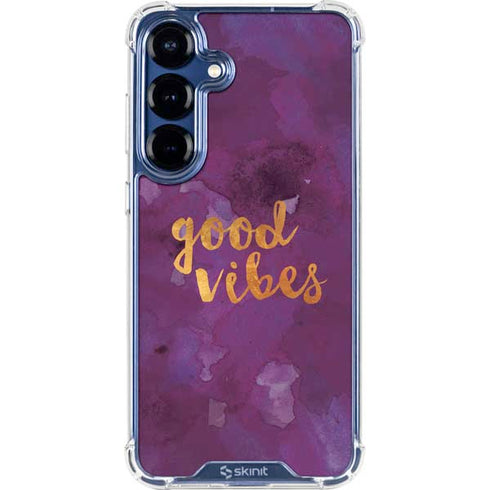 Good Vibes Galaxy S25 Plus Clear Case
