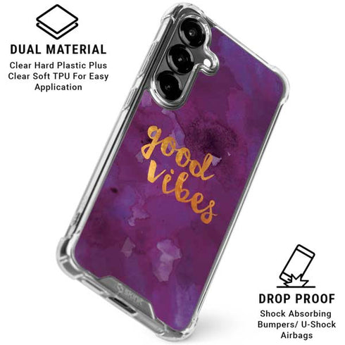 Good Vibes Galaxy S26 Plus Clear Case