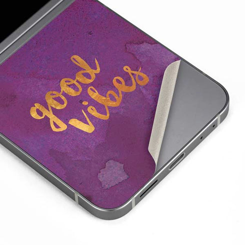 Good Vibes Galaxy Z Flip6 Skin