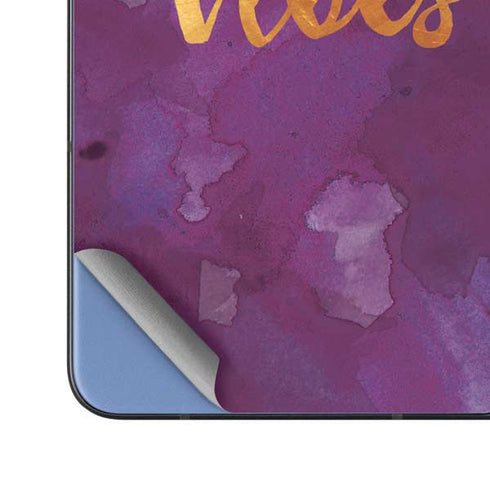 Good Vibes Galaxy Z Fold5 5G Skin