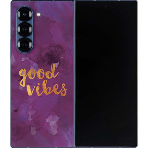 Good Vibes Galaxy Z Fold6 Skin