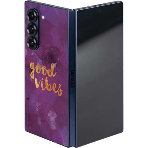 Good Vibes Galaxy Z Fold6 Skin