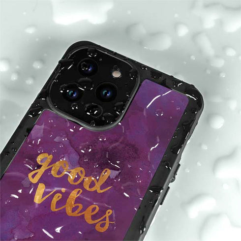 Good Vibes iPhone 15 Pro Waterproof Case