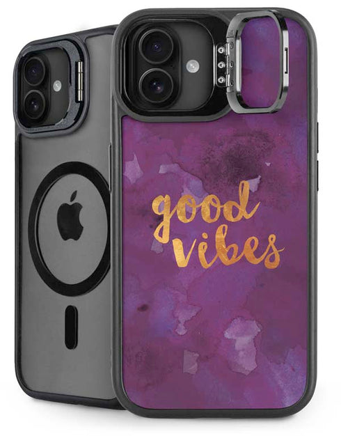 Good Vibes iPhone 16 Plus Kickstand Case