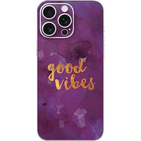Good Vibes iPhone 16 Pro Max Skin