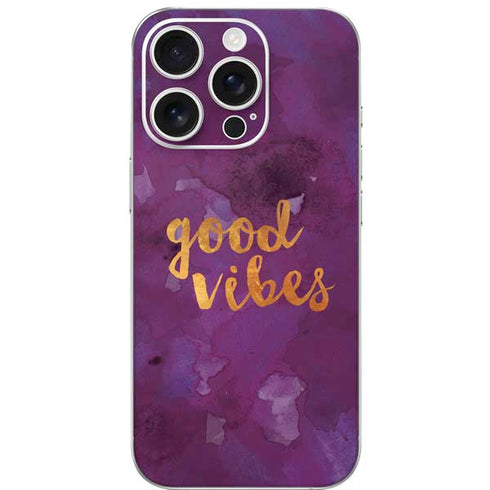 Good Vibes iPhone 16 Pro Skin