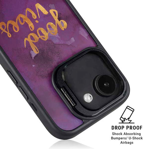 Good Vibes iPhone 16e Kickstand Case
